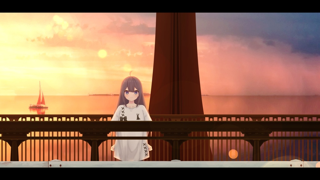 【VTuber/動画師向け】鉄橋セット【MV/OP/配信画面】