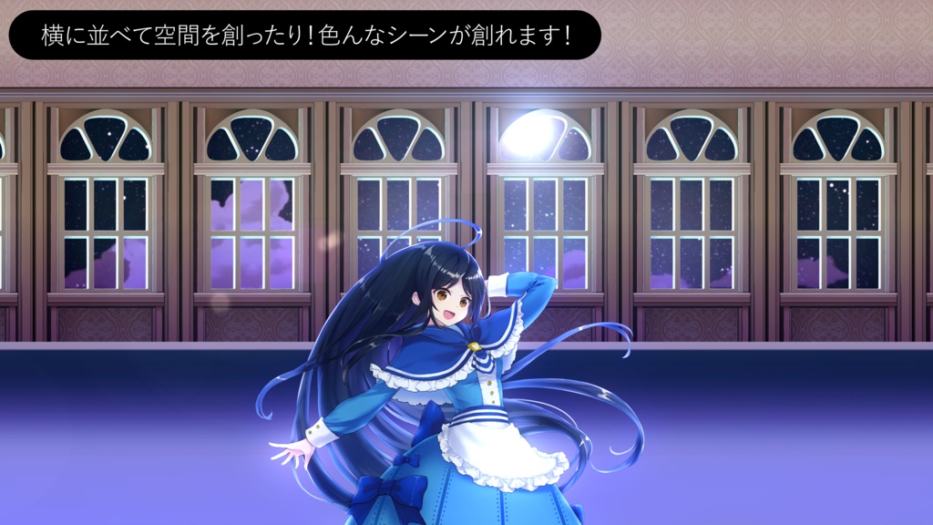 【Vtuber/動画師向け】豪華な窓セット【MV/OP/配信画面】