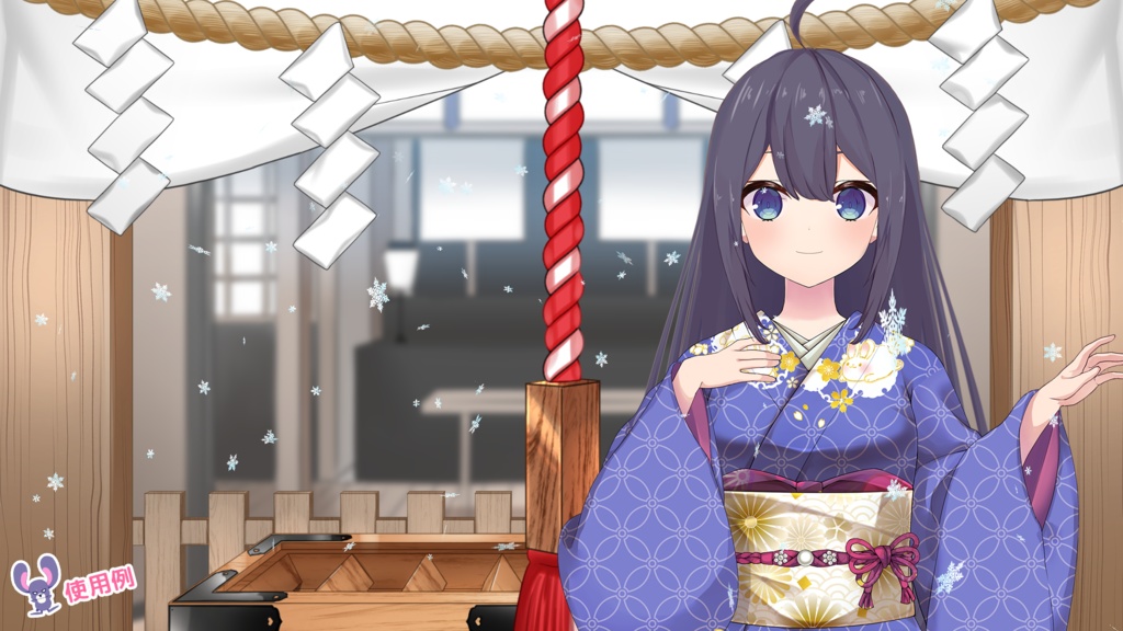 初詣・参拝セット【神社、賽銭箱、鳥居】