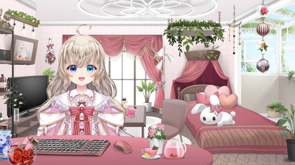 【お部屋配信枠】 コーディネートパックモデル Vol.8【うさねこ式カスタムお部屋】