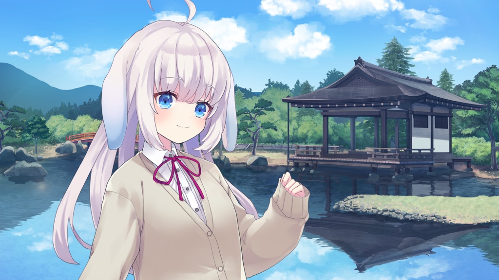 【リアル素材プロジェクト】紫式部公園セット【フリー素材】