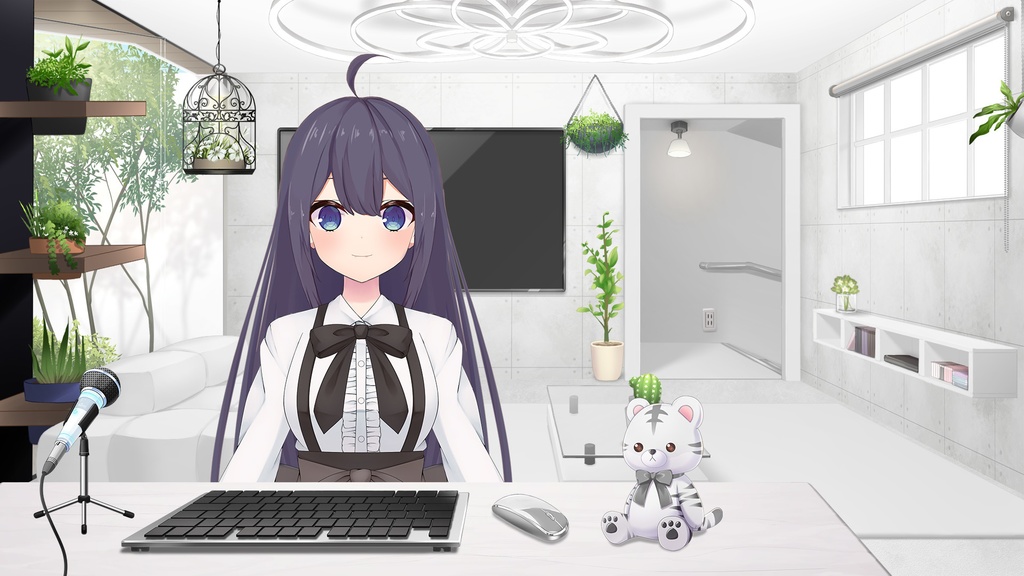 トラのぬいぐるみセット【うさねこ式カスタムお部屋】