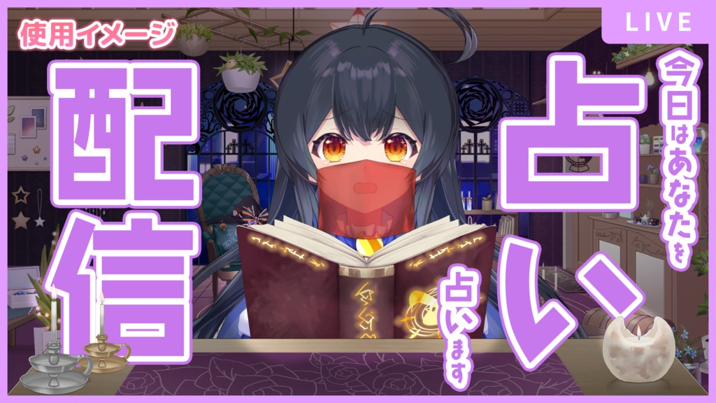 魅惑のフェイスベールセット