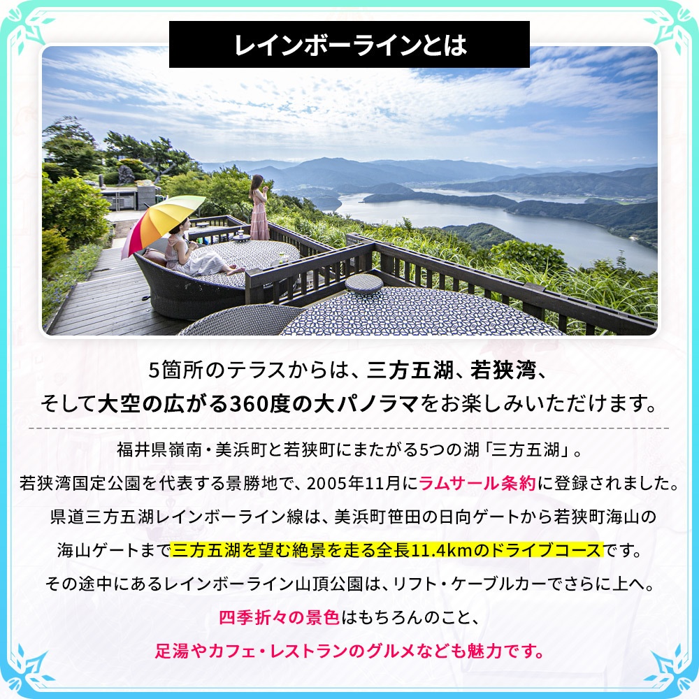 三方五湖レインボーライン山頂公園セット【リアル素材プロジェクト】