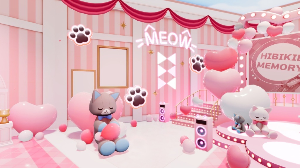 【3DVTuberライブステージ】キャットノーツVer.A【うさねこ式 V LiveStage】