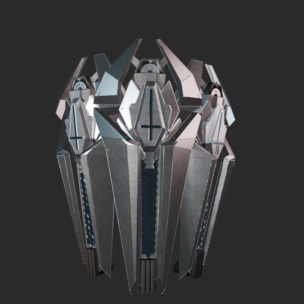 【NIKKE/二次創作】シンデレラ 武装「ガラスの靴」3Dモデル