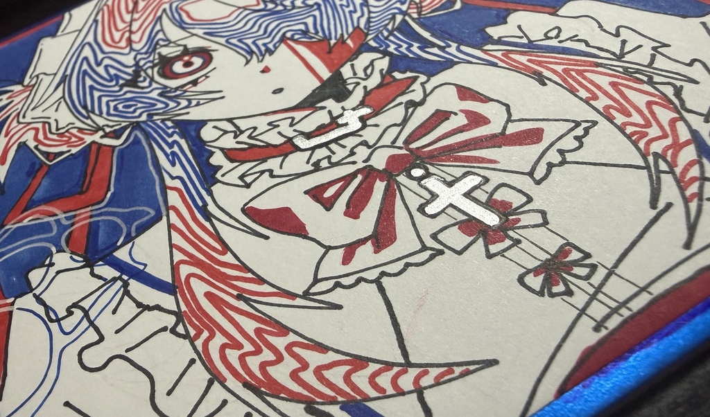 色紙作品 【サモグラフィー】
