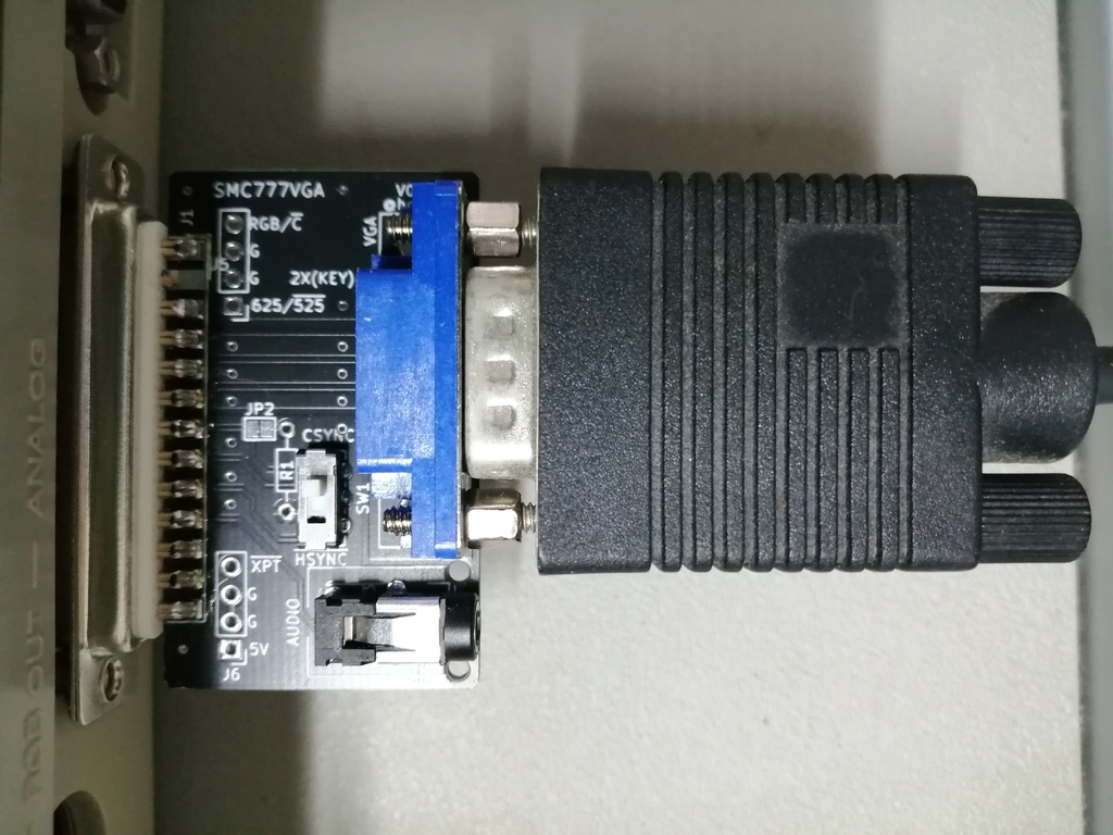 SMC777VGA SMC-70/SMC-777/SMC-777C用VGA出力アダプタ