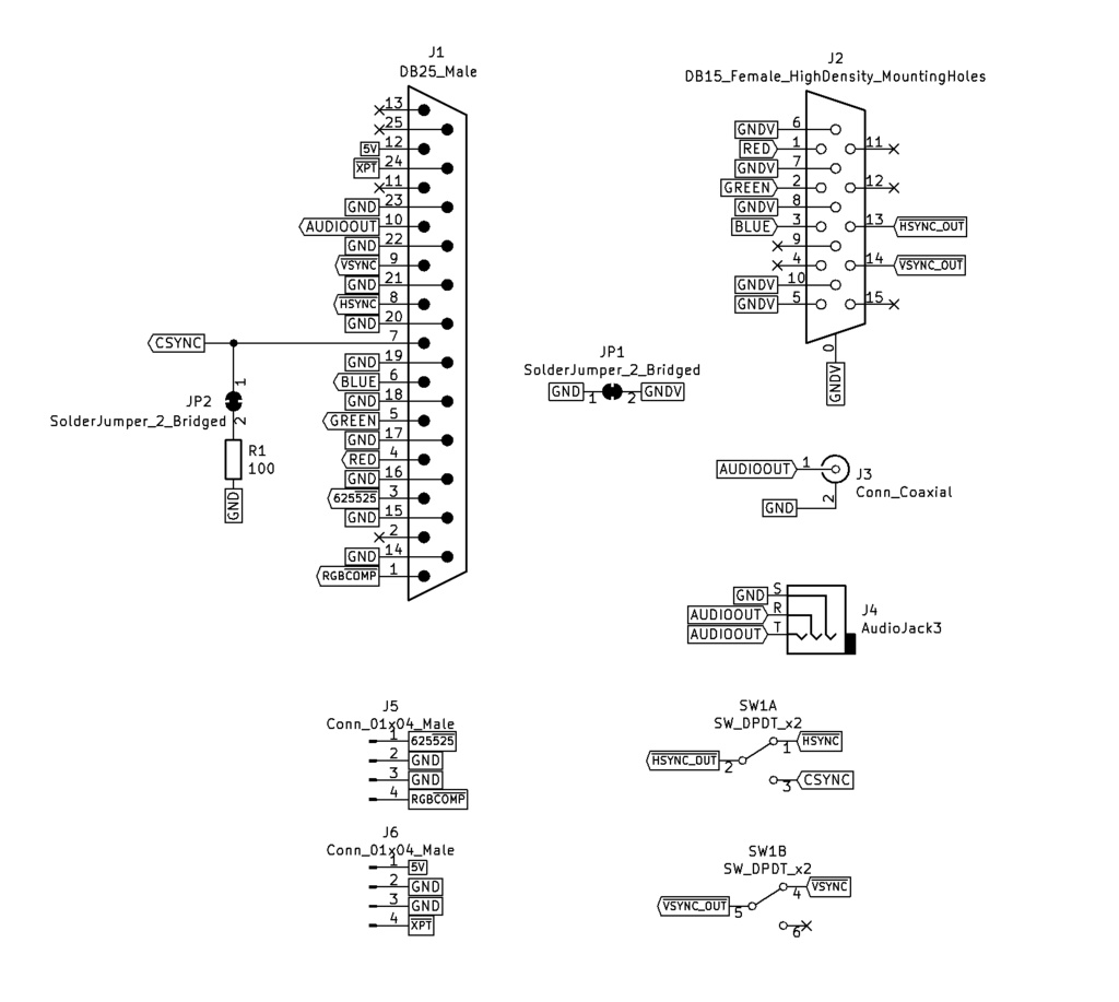 SMC777VGA SMC-70/SMC-777/SMC-777C用VGA出力アダプタ