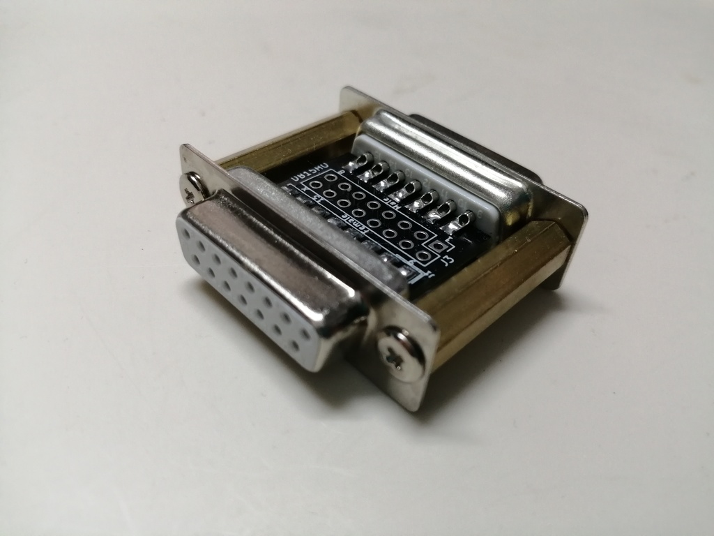 DB15HO-F Dsub15メスーメス　アダプタ