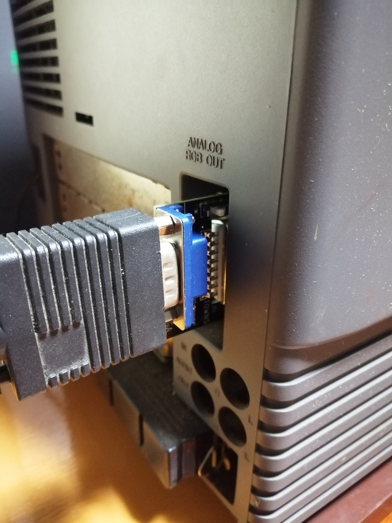 TOWNSRGBS FMTOWNSシリーズ用アナログRGB出力→VGA変換【完成品】