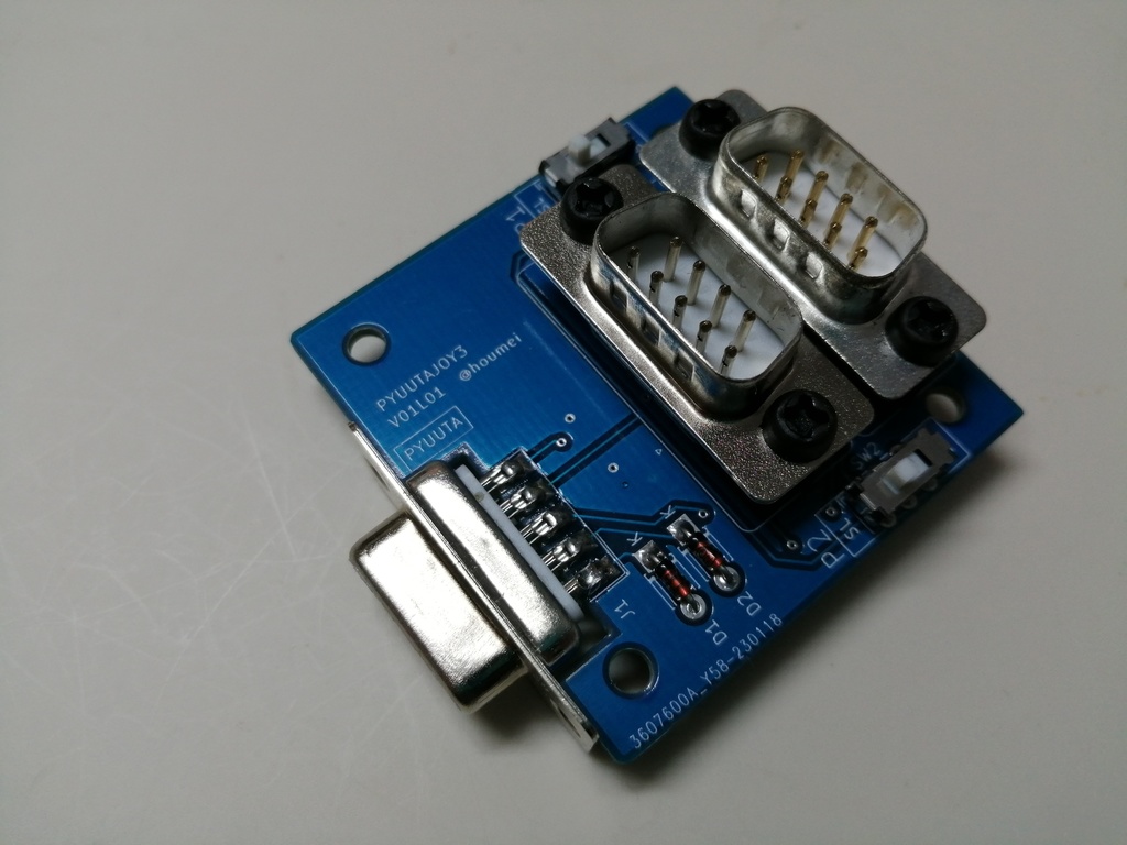 【キット】PYUUTAJOY3 ぴゅう太用MSXジョイスティックアダプタ