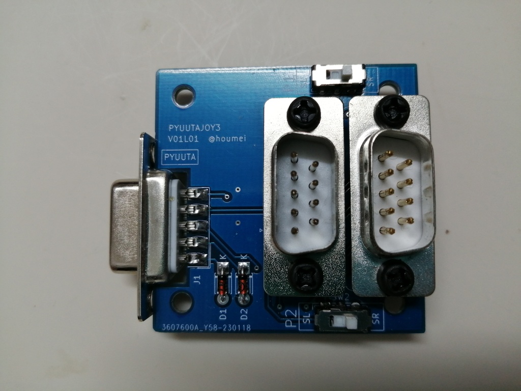 【キット】PYUUTAJOY3 ぴゅう太用MSXジョイスティックアダプタ