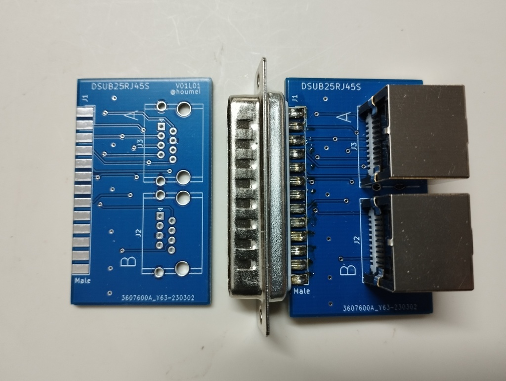 【基板】PASOPIA232C / PASOPIARJ45S / DSUB25RJ45S 基板セット