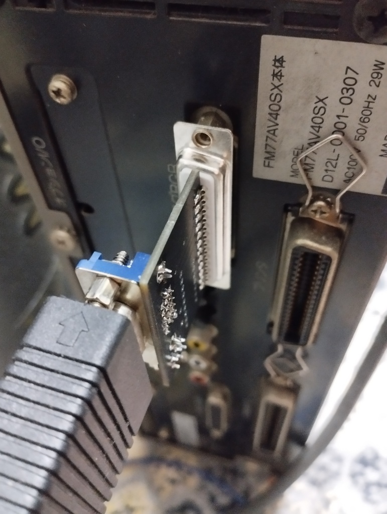 AV40SXVGA FM77AV40SXのアナログRGBをVGAに変換【在庫限り】