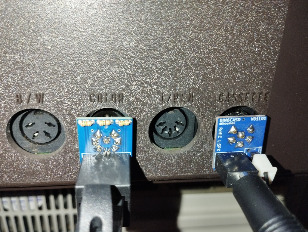 DIN6CASD 日立系PC用カセットテープアダプタ