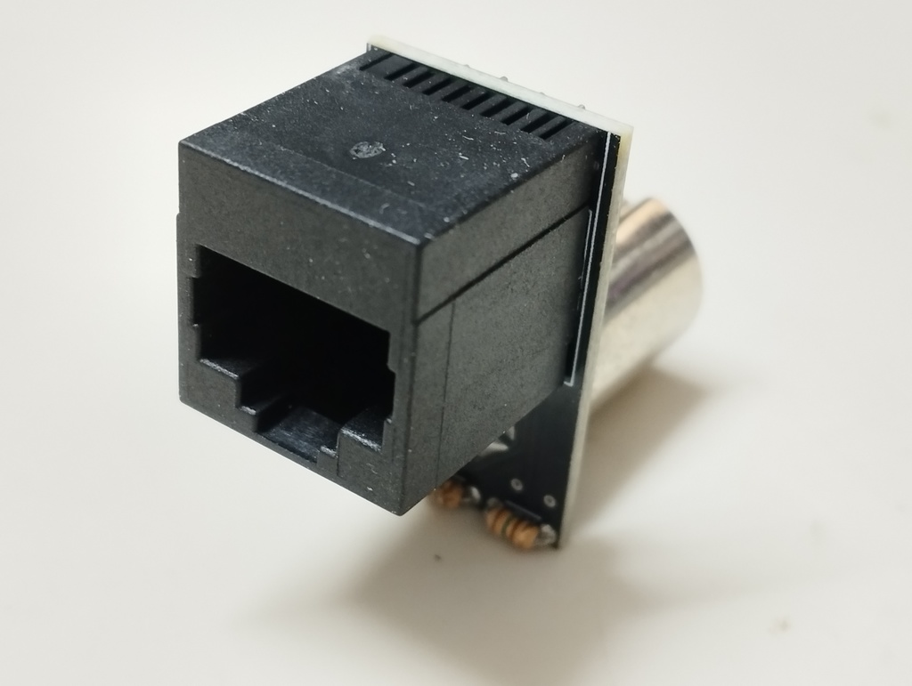 RGBRJ45VU デジタルRGB出力 - RJ45変換アダプタ(上向き)