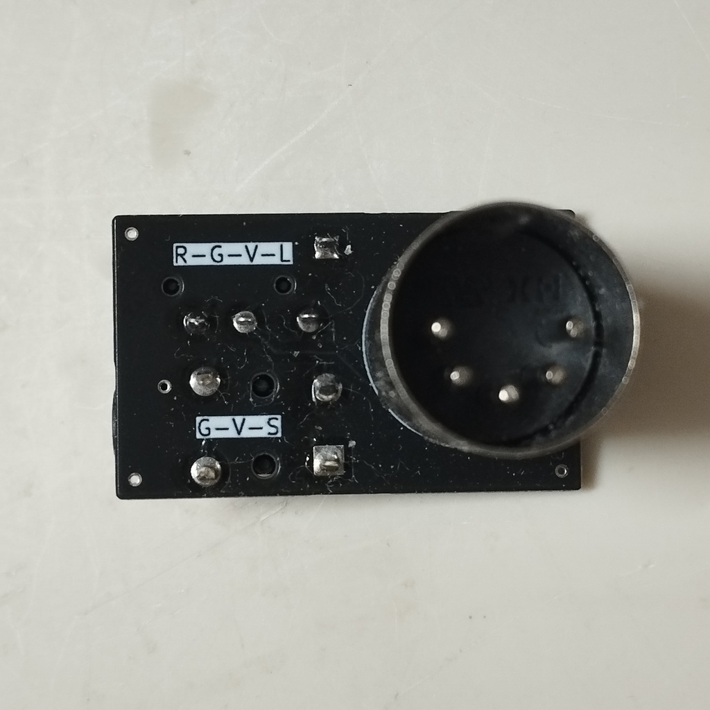 YISVIDEO3 YAMAHA MSX YISシリーズ用ビデオ出力アダプタ【完成品】