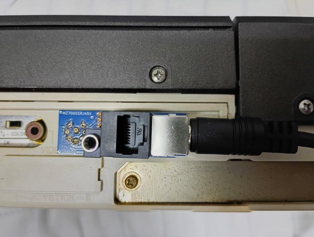 MZ700SSRJ45V MZ-700シリーズ用RJ45変換/セガサターンmDIN10P変換【キット】