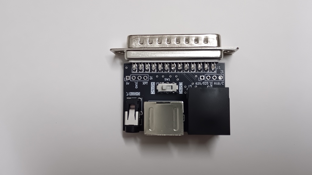 SMC777RJ45V SMC-777 RJ45/mDIN9ピン変換アダプタ【キット】