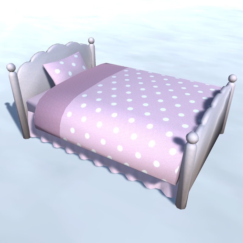 【0円】ベッド（3Dモデル）