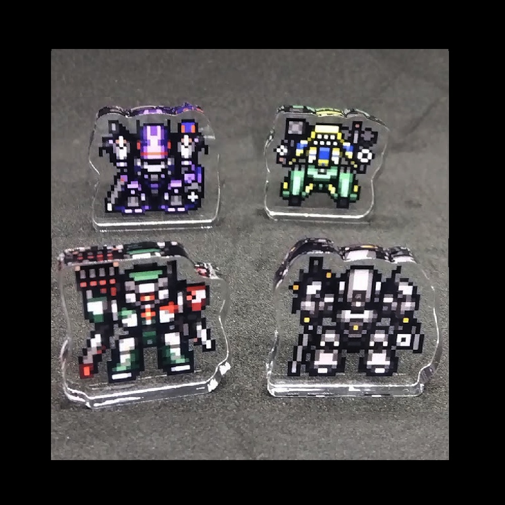 自立ミニミニアクスタ「アイスワーム組」