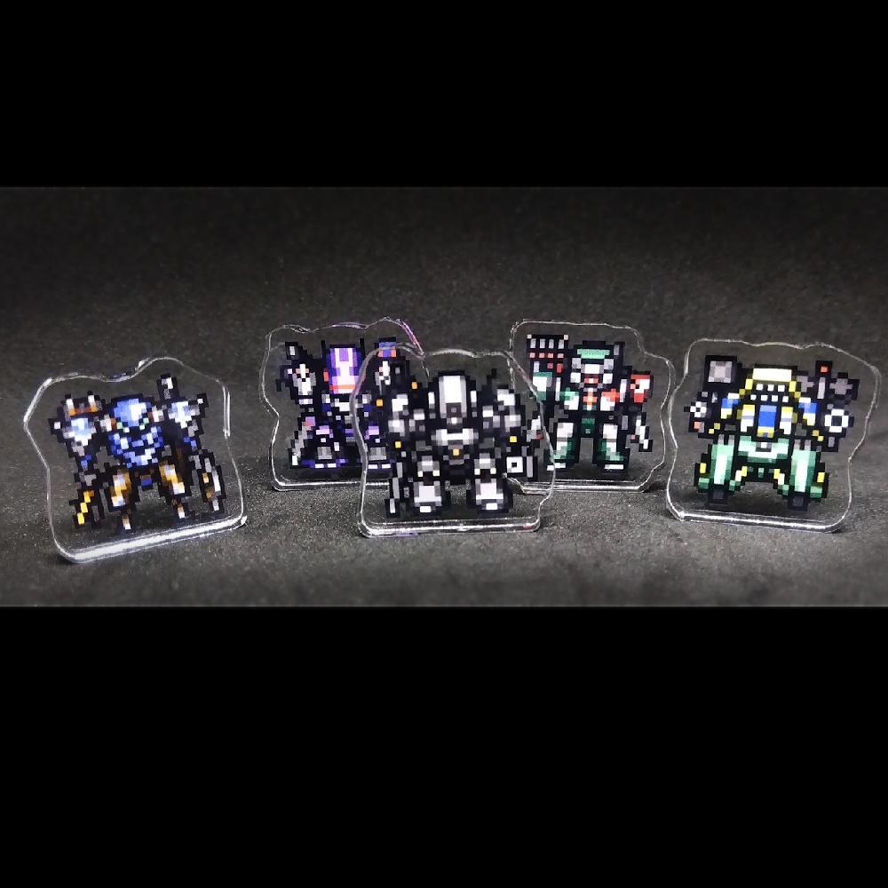 自立ミニミニアクスタ「アイスワーム組」