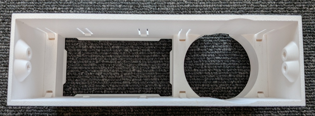 EVC&DefiΦ52メーター収納1DINケース
