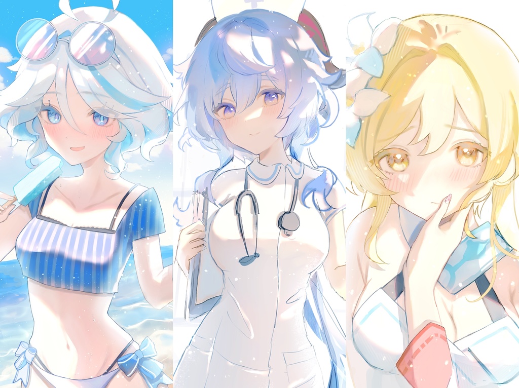 原神イラスト本【SummerCollection】