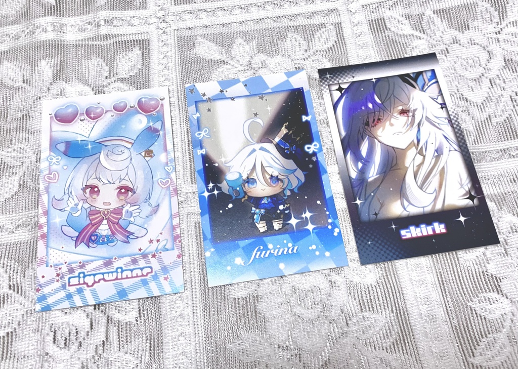 原神チェキ風カードセット