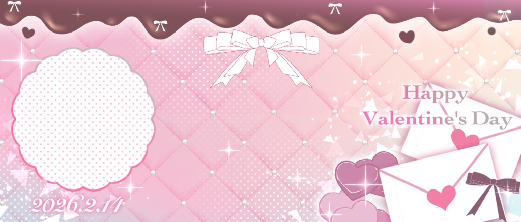 2026年バレンタイン素材🍫💌⟡.·