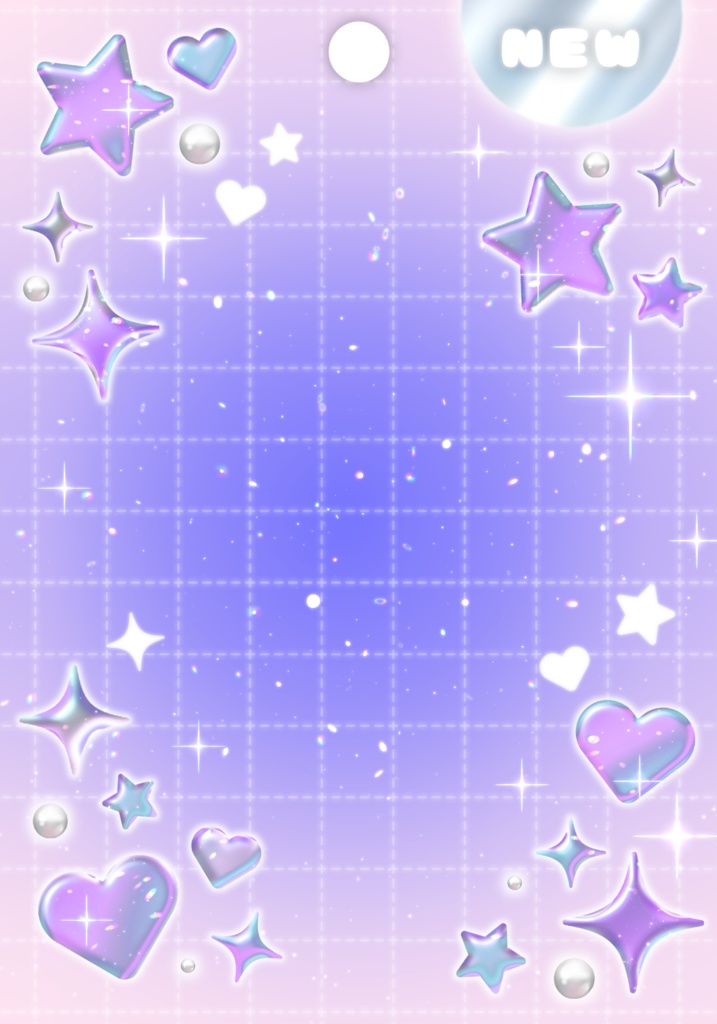 はさむだけ❕シール風ネットプリント素材