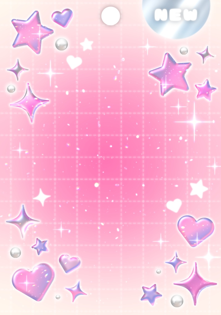 はさむだけ❕シール風ネットプリント素材