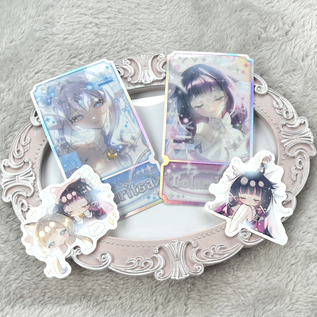 ✦New✦原神ホログラムステッカーセット