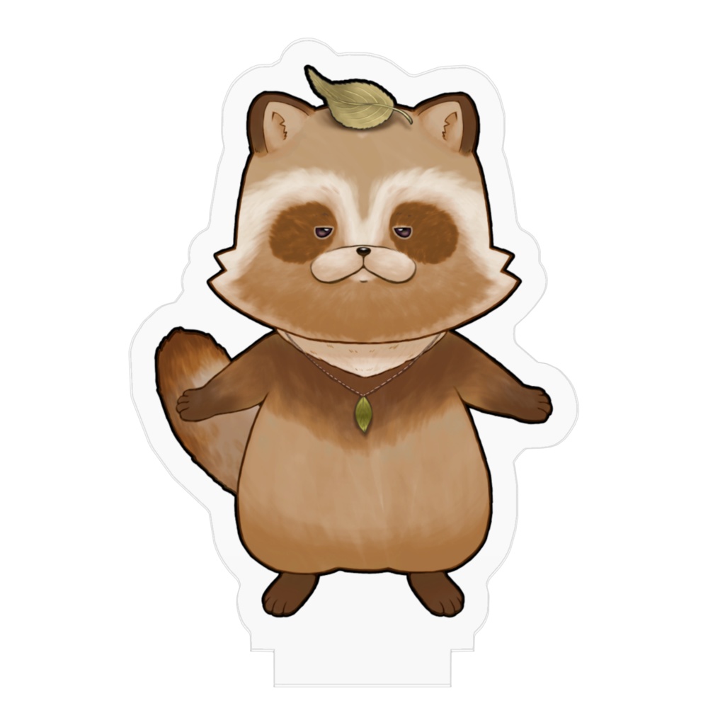 桜餅たぬアキ(茶)・アクリルスタンド/CH200人記念