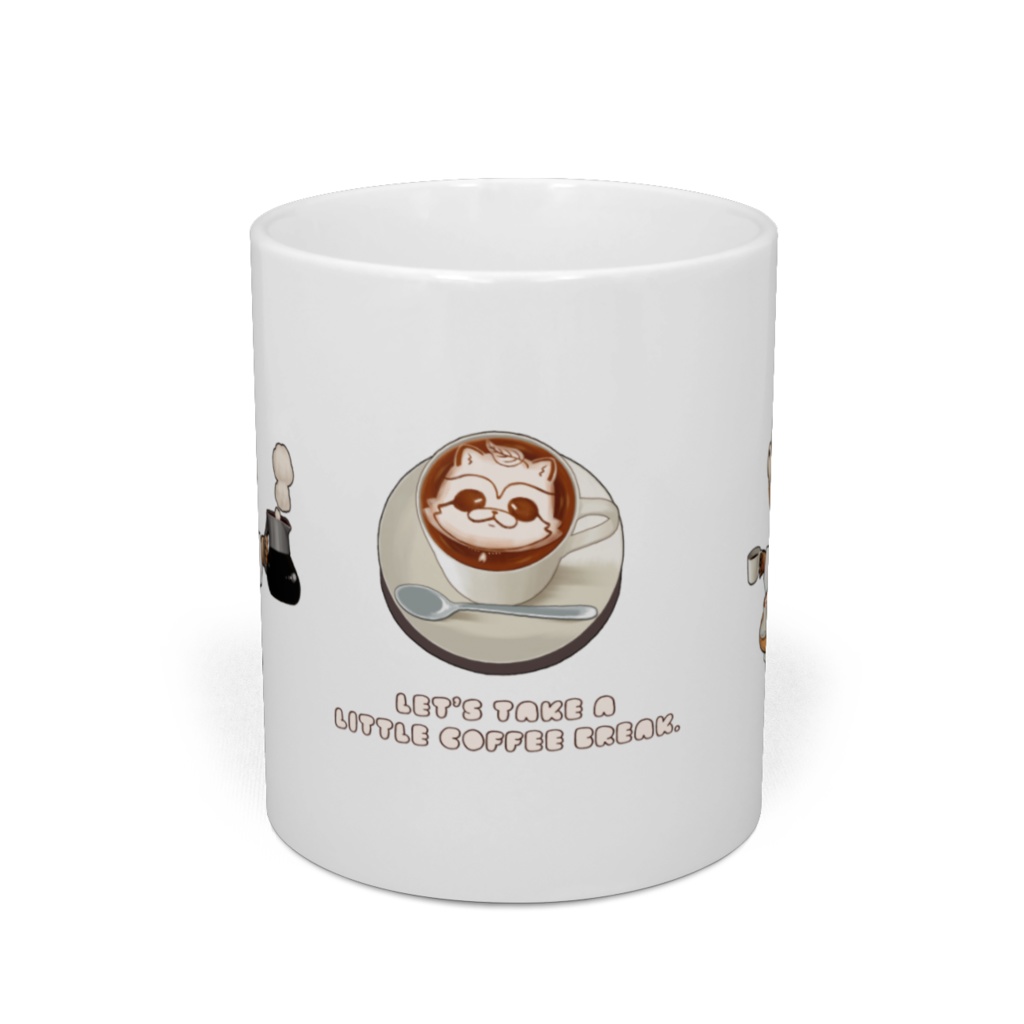 カフェたぬアキ:マグカップ-2022バレンタイン企画-