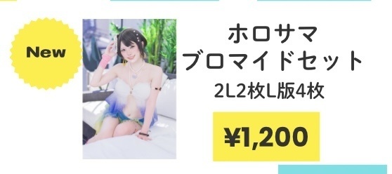 大空スバルホロナツ水着コスプレブロマイドセット