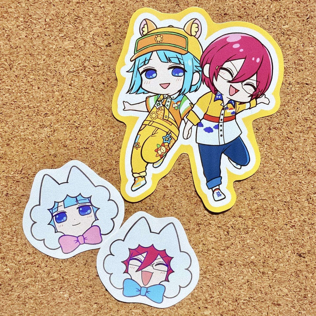 ステッカー／じめいば