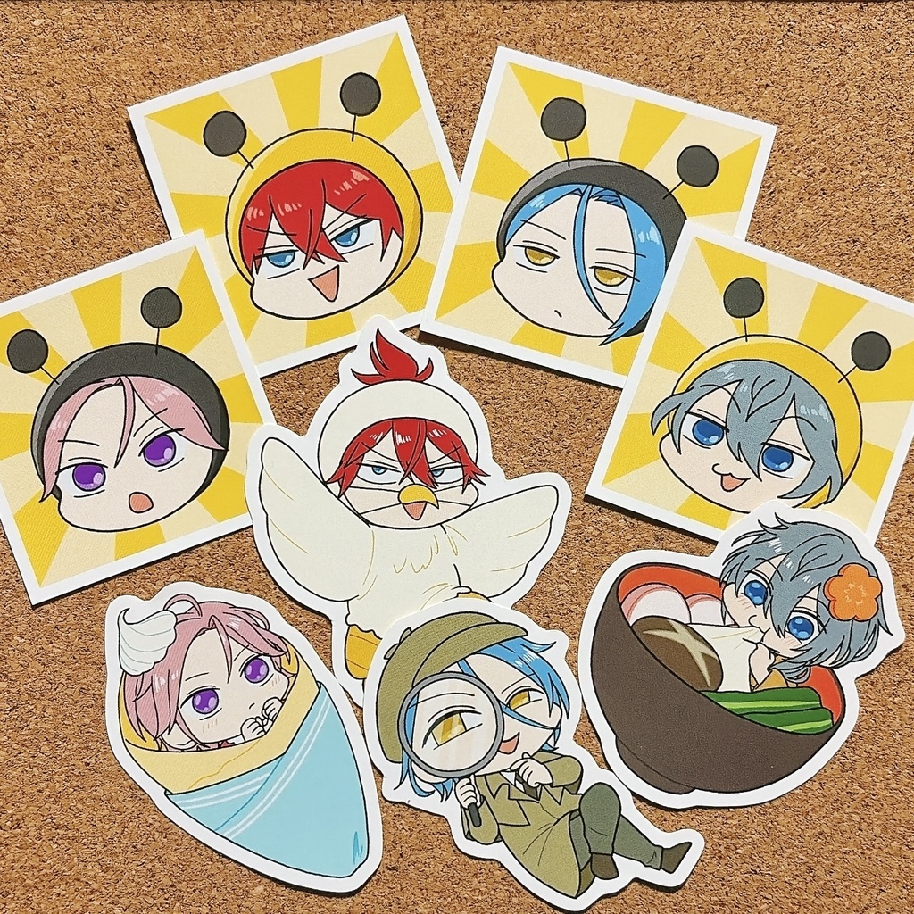 ステッカー／Crazy:B