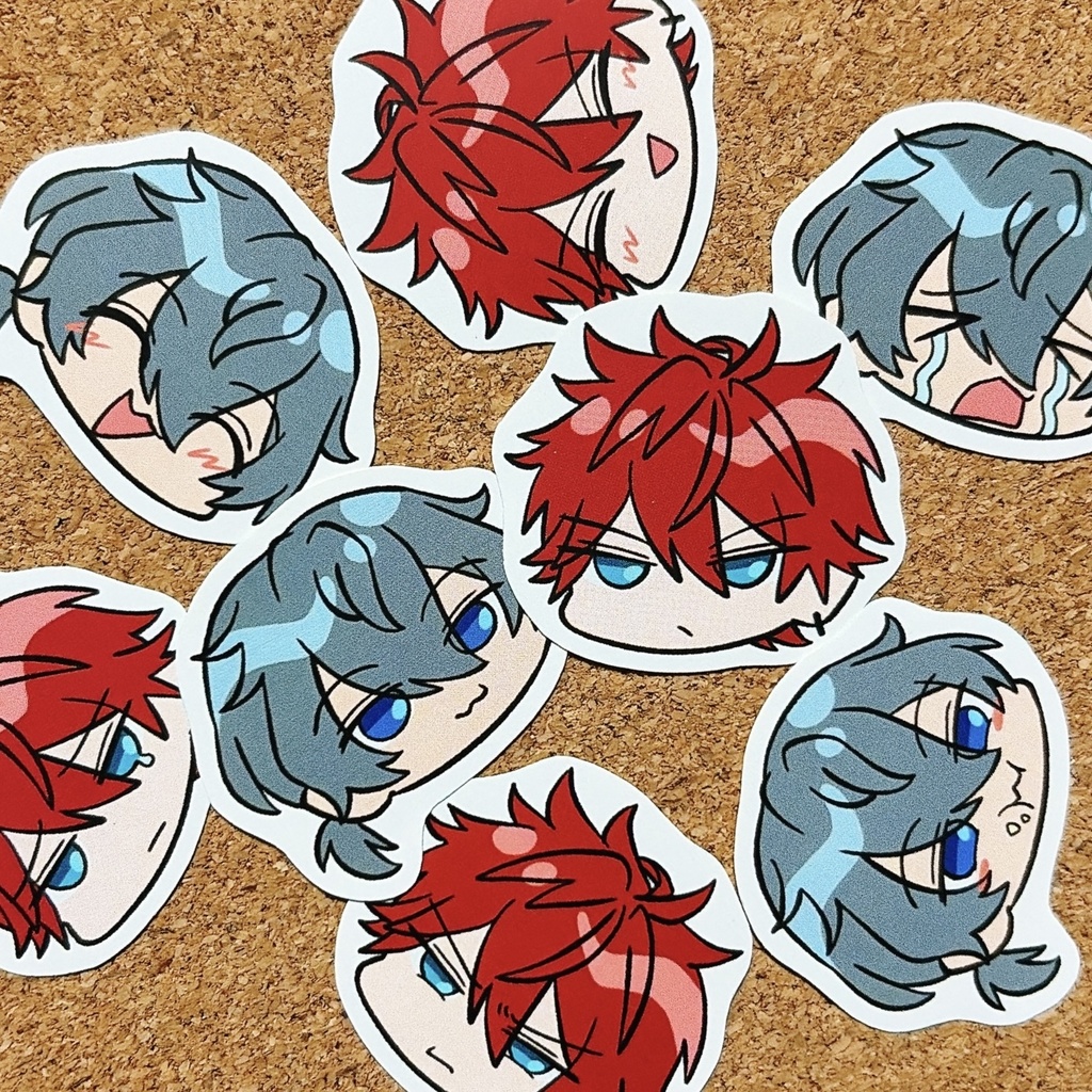 ステッカー／ニキ燐