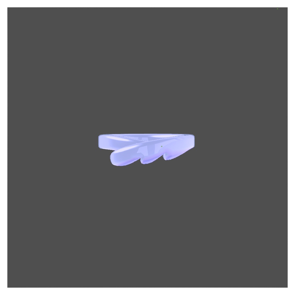 羽モチーフの指輪