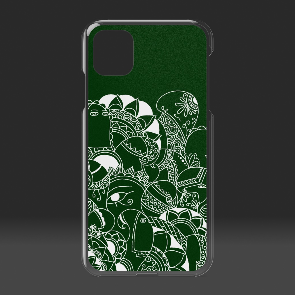 iPhone11ケース(メジェド)