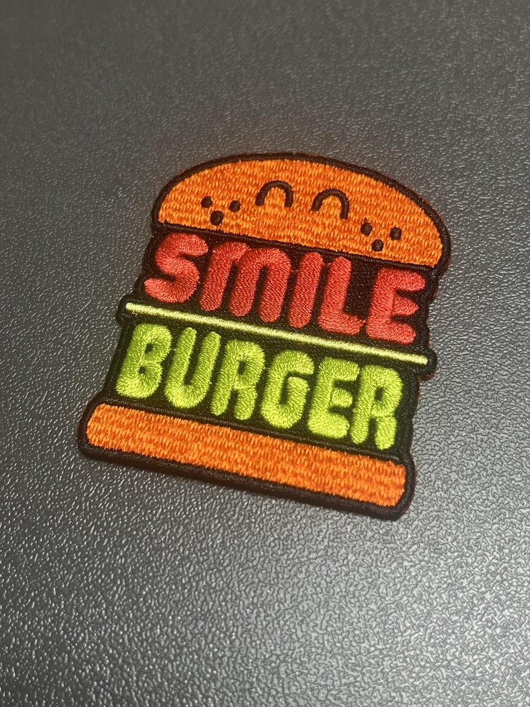 スマイルバーガーのワッペン