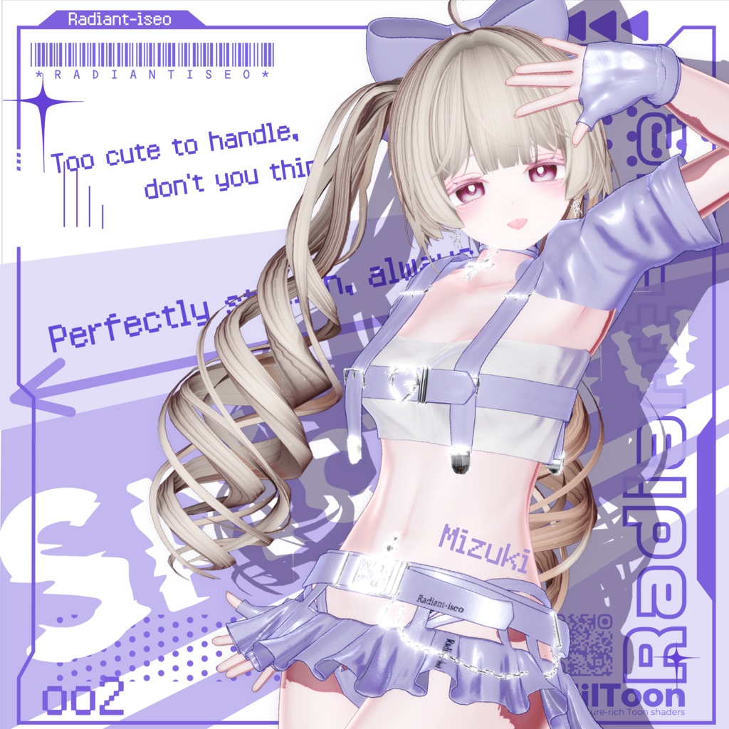 【Spicy Girly】6アバター対応 Radiant-iseo