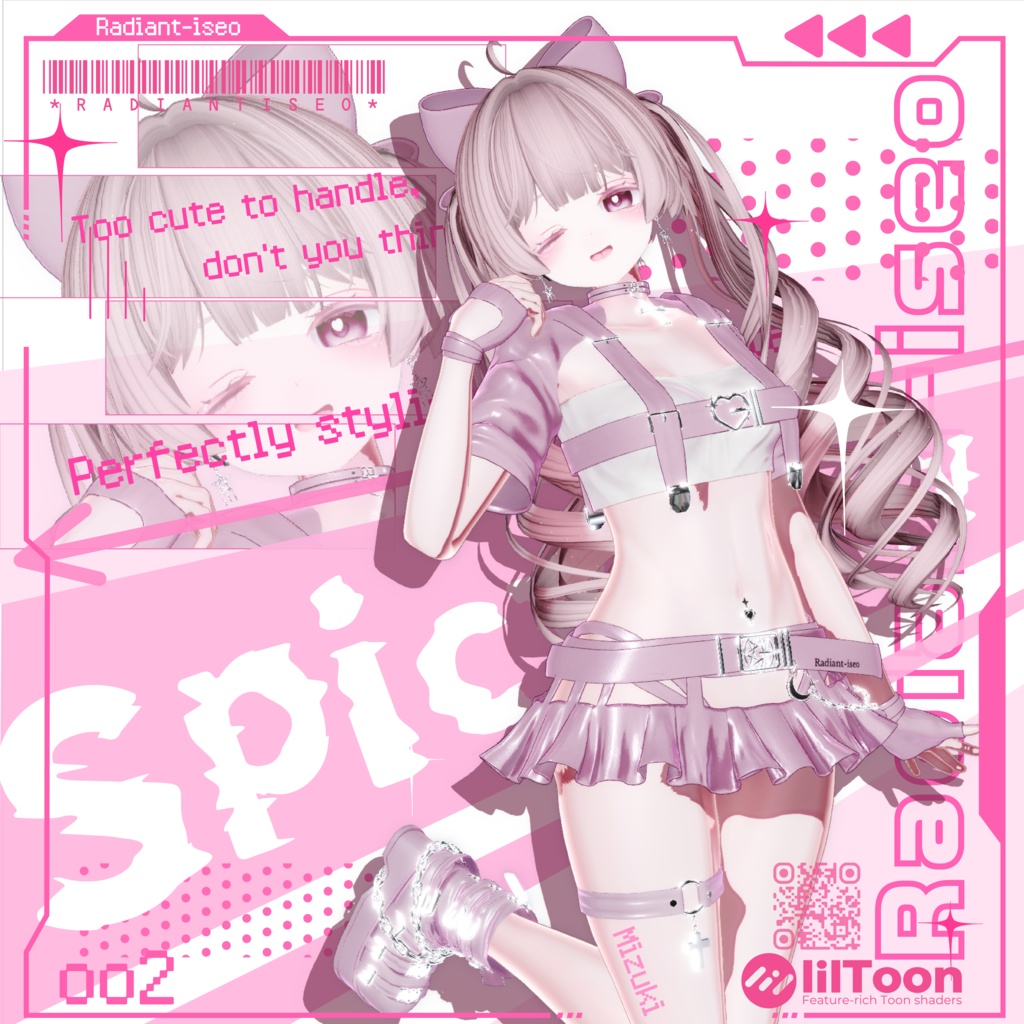 【Spicy Girly】6アバター対応 Radiant-iseo