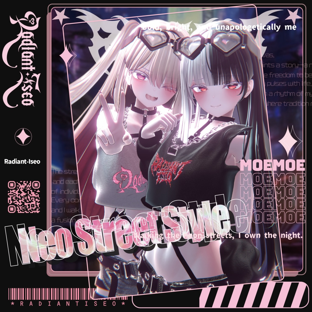 【⚡Neo Street Style⚡】7アバター対応Radiant-iseo