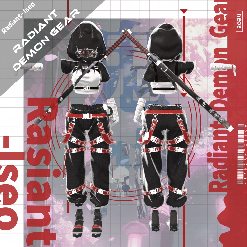 【⚔Radiant Demon Gear⚔】9アバター対応Radiant-iseo