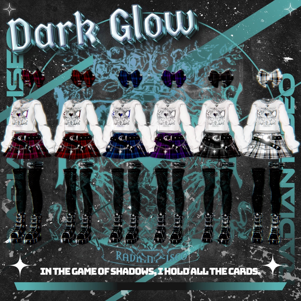 【♥Dark Glow♥ 】ダークグロウ 11アバター対応Radiant-iseo