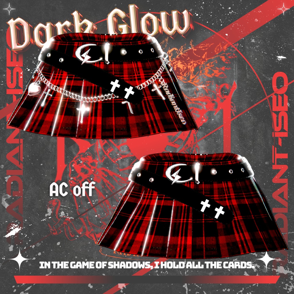 【♥Dark Glow♥ 】ダークグロウ 11アバター対応Radiant-iseo
