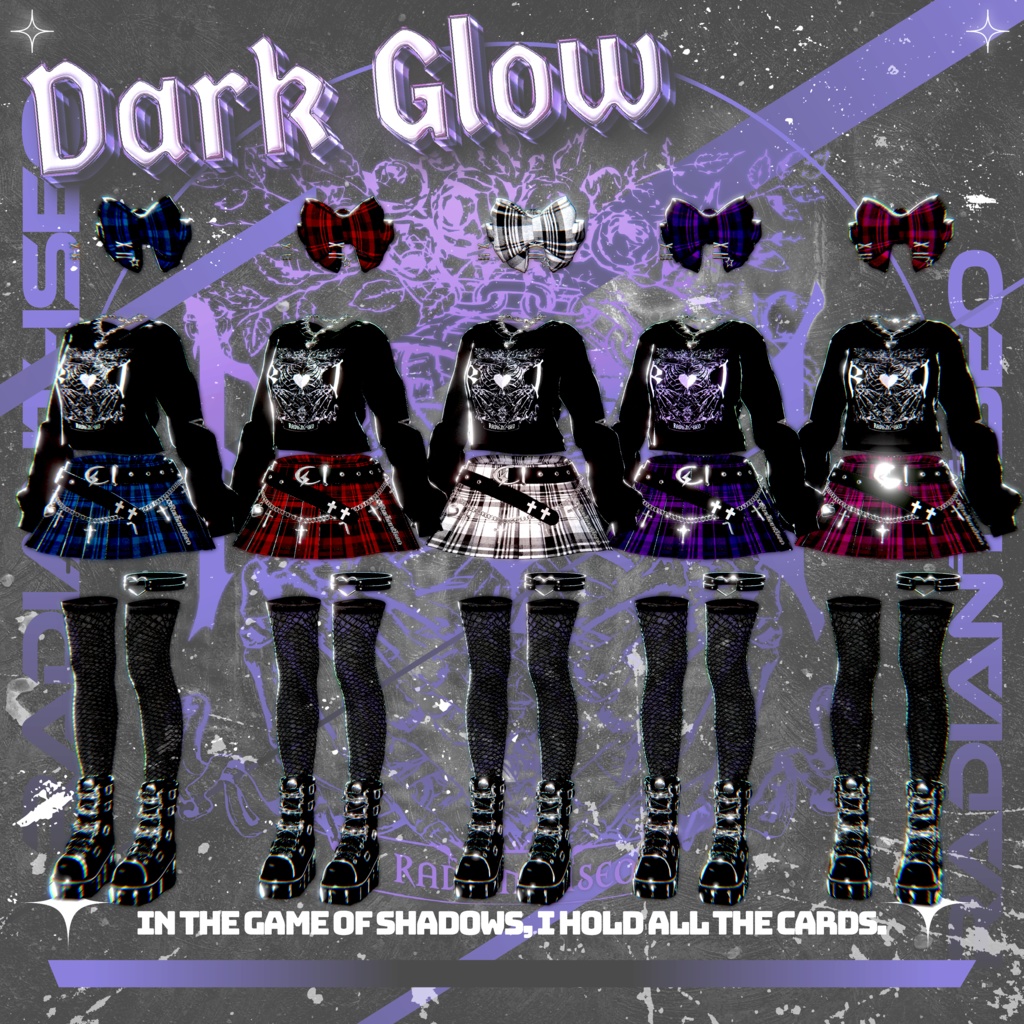 【♥Dark Glow♥ 】ダークグロウ 11アバター対応Radiant-iseo
